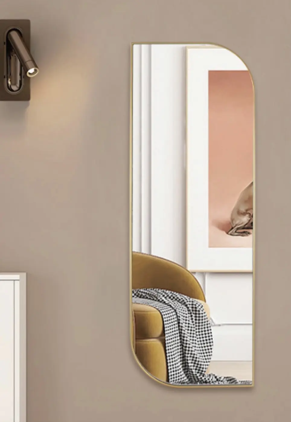 Wood Frame Mirror thumbnail 13